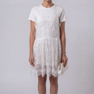 Maurizio Mykonos Spitzenkleid