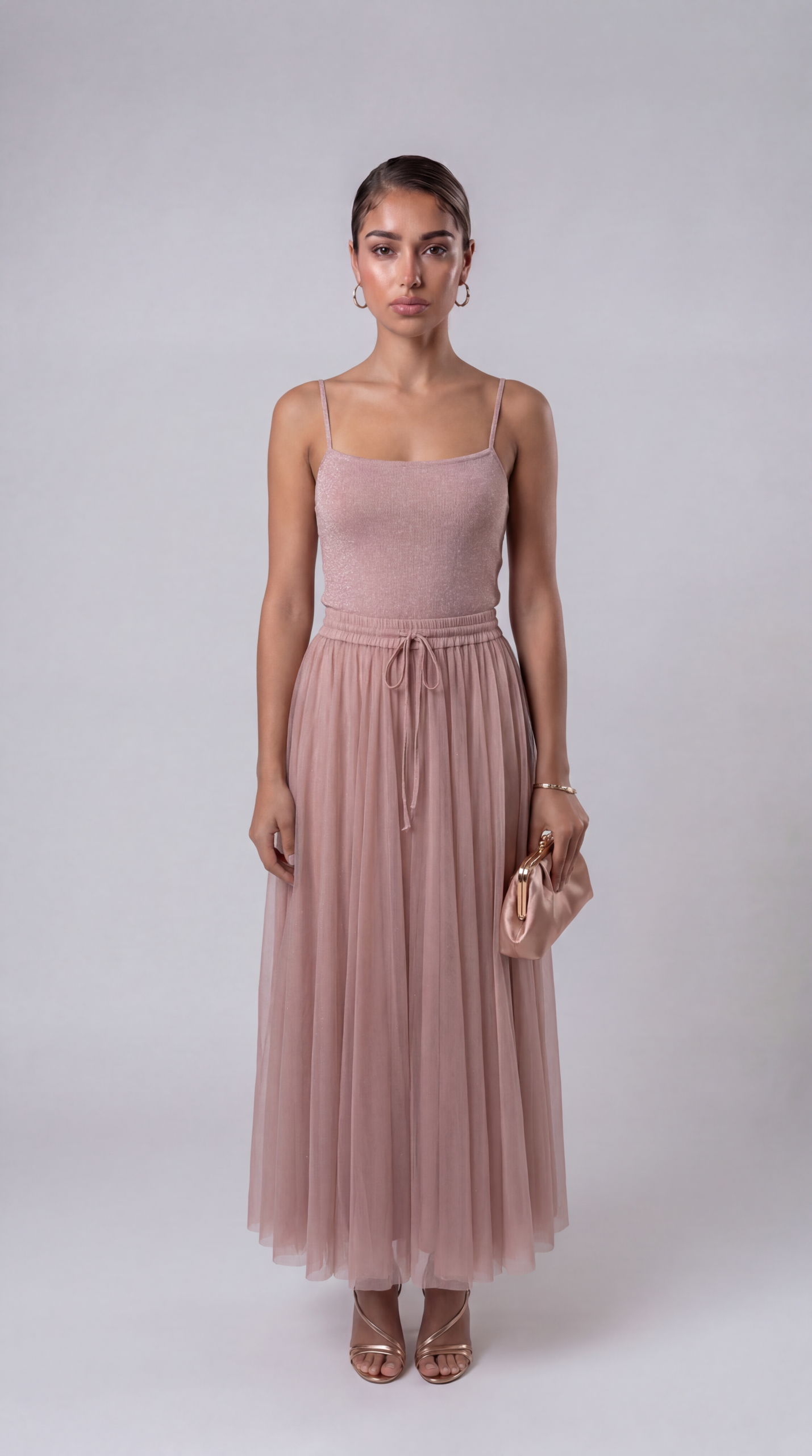 Strickgürtel mit Lurex (Fascia Maglia)