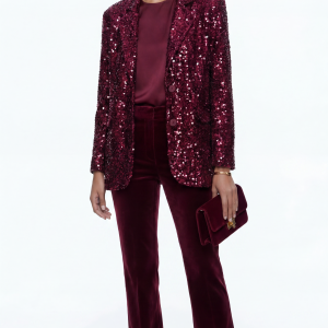 Pailletten-Blazer