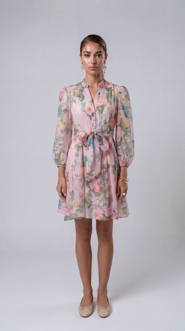 Kleid mit Blumenprint